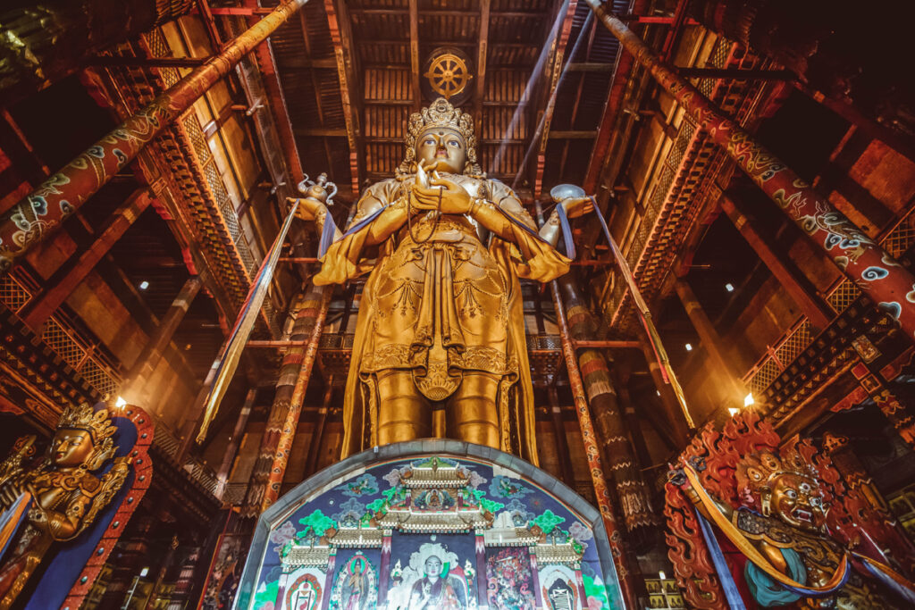 Gandan Monastery Ulaanbaatar Mongolia