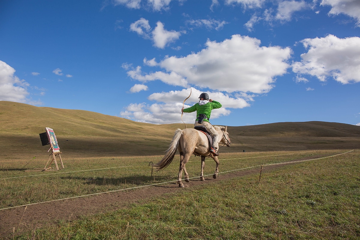 Mongolian Mounted Archery Teacher